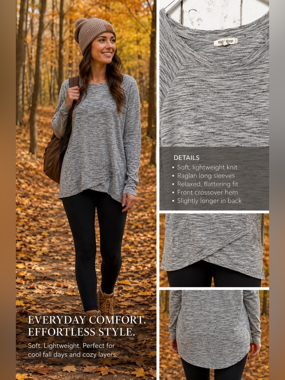 Workshop Republic Clothing Soft Knit Top